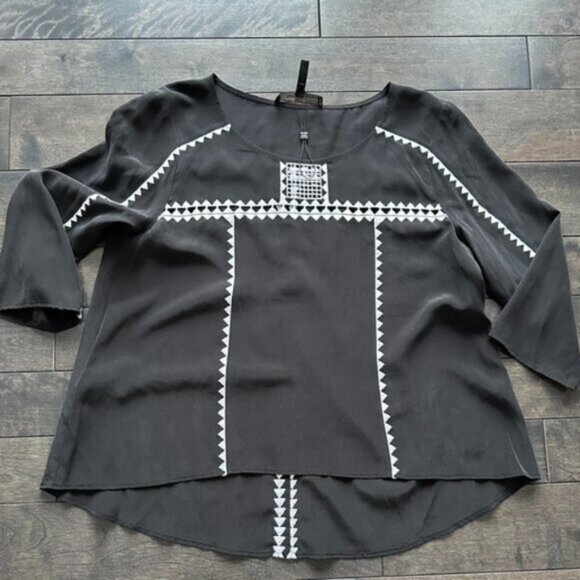 BCBGMaxazria Boho Blouse - Picture 1 of 2